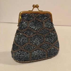 David Jeffery Beaded Coin Purse
